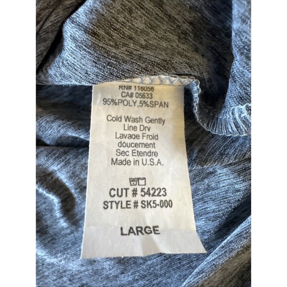 Jess & Jane Art to Wear Tunic Top Women’s Size L Geometric Relaxed Fit Stretchy - Picture 5 of 10